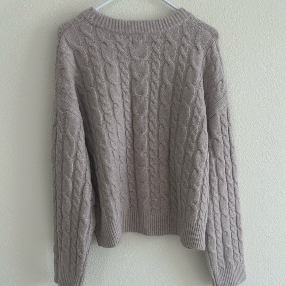 A New Day Cropped Crewneck pullover sweater - Picture 2 of 7